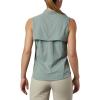 Columbia Women’s PFG Tamiami Sleeveless Shirt(Light Lichen)