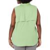Columbia Women’s PFG Tamiami Sleeveless Shirt(Lime Glow)