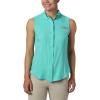 Columbia Women’s PFG Tamiami Sleeveless Shirt(Lime Glow)