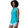 Columbia Women’s PFG Tamiami Sleeveless Shirt(Ocean Teal)