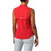 Columbia Women’s PFG Tamiami Sleeveless Shirt(Red)