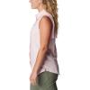 Columbia Women’s PFG Tamiami Sleeveless Shirt(Satin Pink)