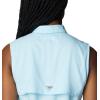 Columbia Women’s PFG Tamiami Sleeveless Shirt(Spring Blue)
