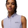 Columbia Women’s PFG Tamiami Sleeveless Shirt(Twilight)