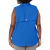 Columbia Women’s PFG Tamiami Sleeveless Shirt(Vivid Blue)