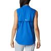 Columbia Women’s PFG Tamiami Sleeveless Shirt(Vivid Blue)