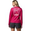 Columbia Women’s PFG Tidal Tee Original Chill Long Sleeve(Guava Pink/Original Chill)