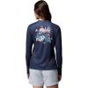 Columbia Women’s PFG Tidal Tee Original Chill Long Sleeve(Nocturnal/Pfg Inagua Script)