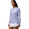 Columbia Women’s PFG Tidal Tee Palm Waves Long Sleeve(Twilight/Palm Waves)