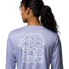 Columbia Women’s PFG Tidal Tee Palm Waves Long Sleeve(Twilight/Palm Waves)