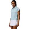 Columbia Women’s PFG Tidal Tee Short Sleeve Polo(Marine Light)