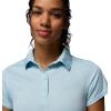 Columbia Women’s PFG Tidal Tee Short Sleeve Polo(Marine Light)