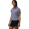 Columbia Women’s PFG Tidal Tee Short Sleeve Polo(New Moon)