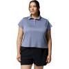 Columbia Women’s PFG Tidal Tee Short Sleeve Polo(New Moon)