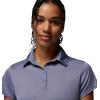 Columbia Women’s PFG Tidal Tee Short Sleeve Polo(New Moon)