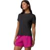 Columbia Women’s Parsons Point Back Graphic Tee(Black Heather/Floral Fun)