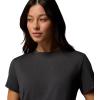 Columbia Women’s Parsons Point Back Graphic Tee(Black Heather/Floral Fun)