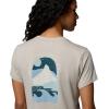 Columbia Women’s Parsons Point Back Graphic Tee(Dark Stone Heather/Cozy Coastline)