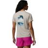 Columbia Women’s Parsons Point Back Graphic Tee(Dark Stone Heather/Cozy Coastline)