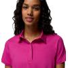 Columbia Women’s Parsons Point Polo(Fuchsia Heather)