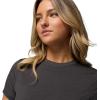 Columbia Women’s Parsons Point Short Sleeve Logo Tee(Black Heather)
