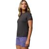 Columbia Women’s Parsons Point Short Sleeve Logo Tee(Black Heather)