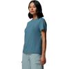 Columbia Women’s Parsons Point Short Sleeve Logo Tee(Everblue Heather)
