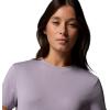 Columbia Women’s Parsons Point Short Sleeve Logo Tee(Lavender Pearl Heather)