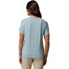 Columbia Women’s Parsons Point Short Sleeve Logo Tee(Marine Light Heather)