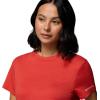 Columbia Women’s Parsons Point Short Sleeve Logo Tee(Poppy Red Heather)