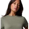 Columbia Women’s Parsons Point Short Sleeve Logo Tee(Stone Green Heather)