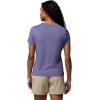 Columbia Women’s Parsons Point Short Sleeve Logo Tee(Stormwatch Heather)