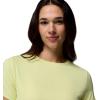 Columbia Womens Parsons Point Short Sleeve Tee(Citron Haze Heather)