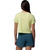 Columbia Womens Parsons Point Short Sleeve Tee(Citron Haze Heather)