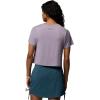Columbia Womens Parsons Point Short Sleeve Tee(Lavender Pearl Heather)