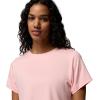 Columbia Womens Parsons Point Short Sleeve Tee(Pink Sand Heather)