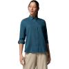 Columbia Women’s Silver Ridge Utility II Long Sleeve Shirt(Everblue)