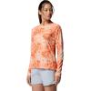 Columbia Women’s Super Tidal Tee Long Sleeve(Bright Nectar/Hazyblooms)