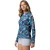 Columbia Women’s Super Tidal Tee Long Sleeve(Nocturnal/Twilight Sunflora)