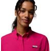 Columbia Womens Tamiami Long Sleeve Tunic(Guava Pink)
