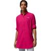 Columbia Womens Tamiami Long Sleeve Tunic(Guava Pink)