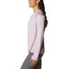 Columbia Women’s Tidal Tee II Long Sleeve Hoodie(Aura/White Logo)