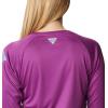 Columbia Women’s Tidal Tee II Long Sleeve Hoodie(Berry Jam/Fairytale Logo)