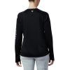 Columbia Women’s Tidal Tee II Long Sleeve Hoodie(Black  Cirrus Grey Logo)