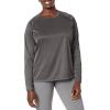 Columbia Women’s Tidal Tee II Long Sleeve Hoodie(Black Heather/Cirrus Grey Logo)