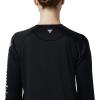 Columbia Women’s Tidal Tee II Long Sleeve Hoodie(Black/Cirrus Grey Logo)