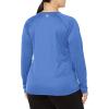 Columbia Women’s Tidal Tee II Long Sleeve Hoodie(Blue Macaw Heather/Atoll Logo)
