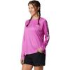 Columbia Women’s Tidal Tee II Long Sleeve Hoodie(Bright Lavender/White Logo)