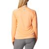 Columbia Women’s Tidal Tee II Long Sleeve Hoodie(Bright Nectar/Mint Cay Logo)