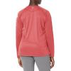 Columbia Women’s Tidal Tee II Long Sleeve Hoodie(Carbon Heather/Red Spark Logo)